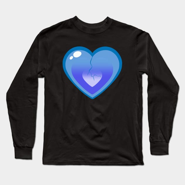 Lewis Heart Broken Long Sleeve T-Shirt by SigmaEnigma